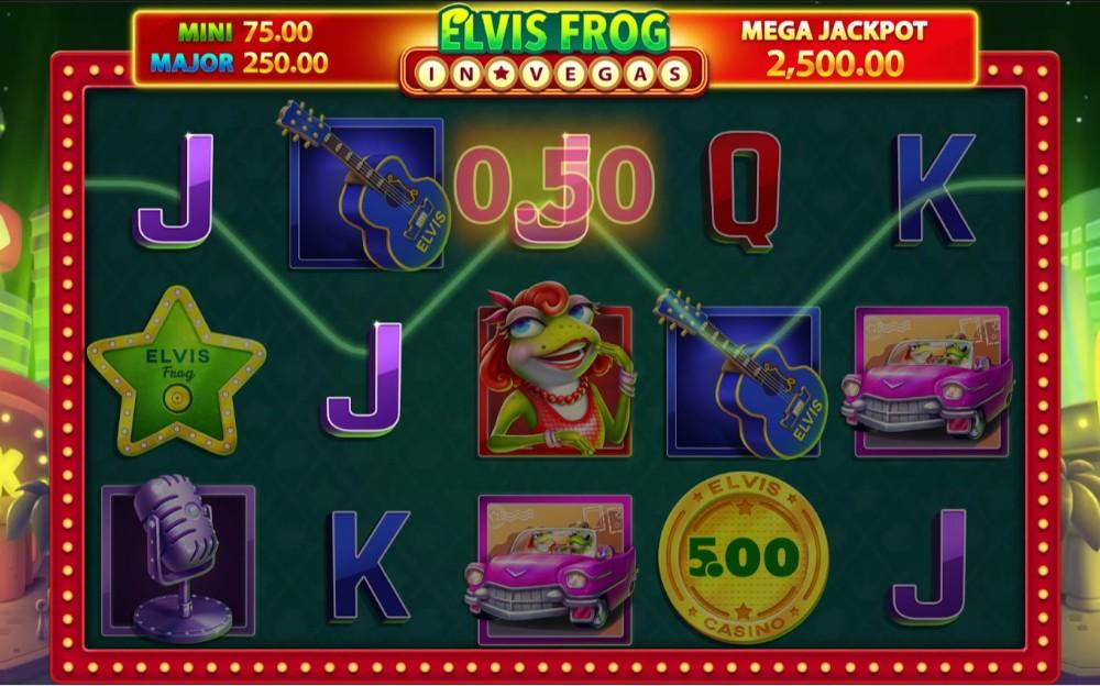 Elvis Frog in Vegas