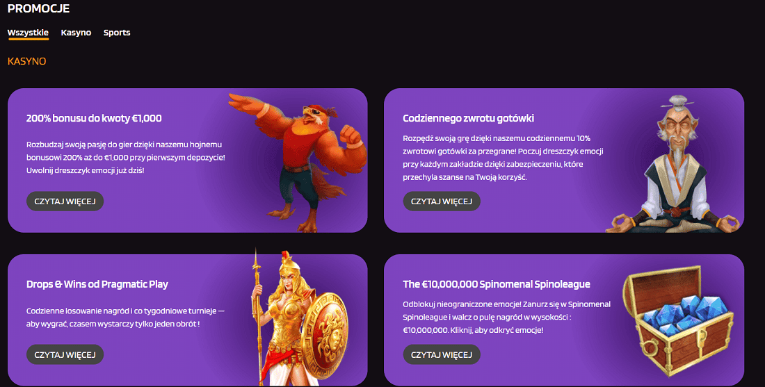 Punterz casino online promocje