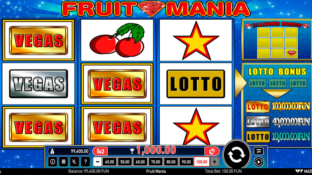 fruit mania slot za darmo