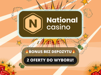 National Casino bonus bez depozytu
