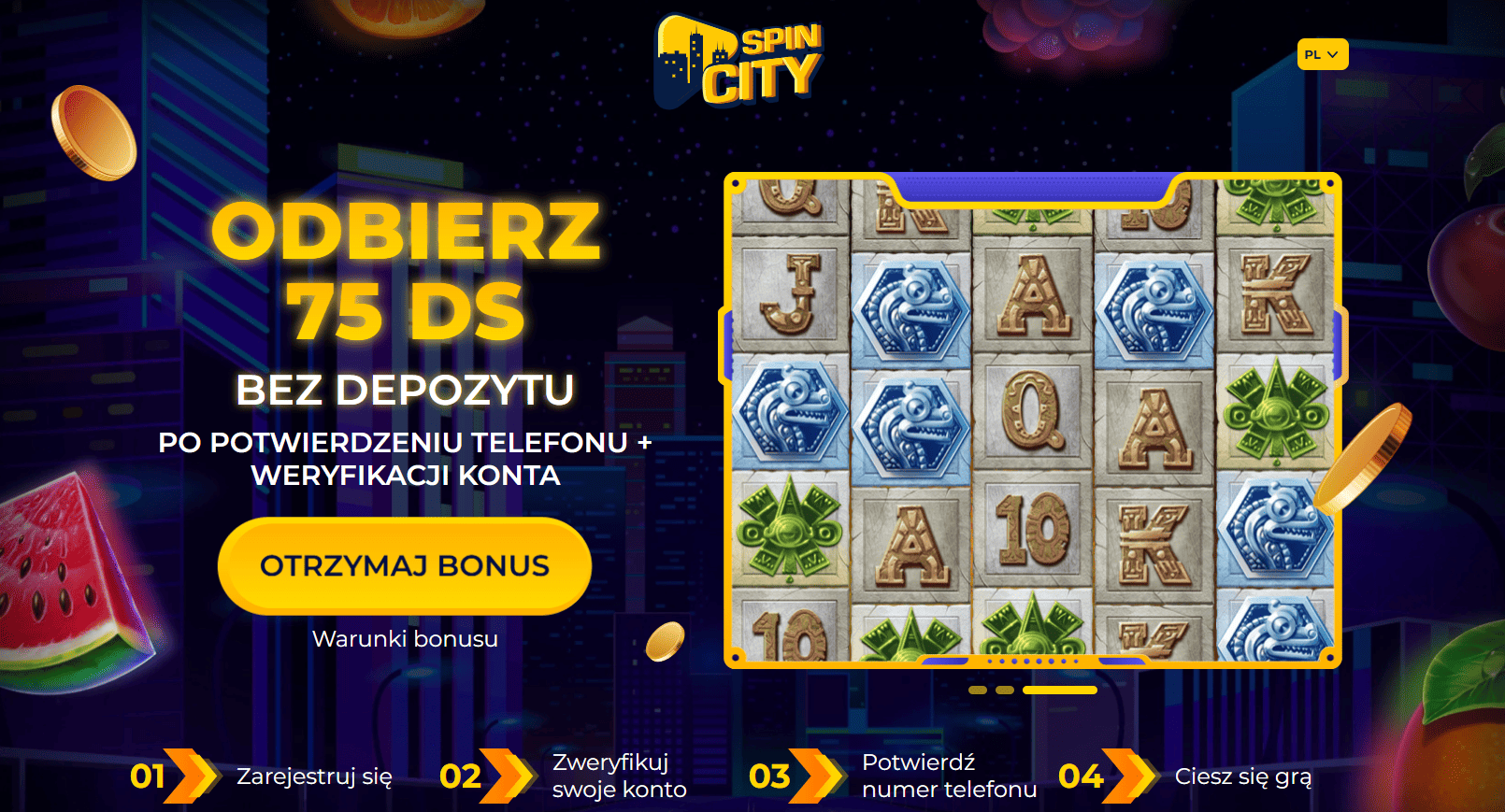 spin city 75 ds