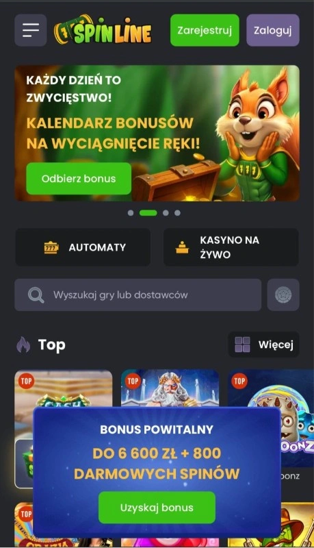 spinline casino strona